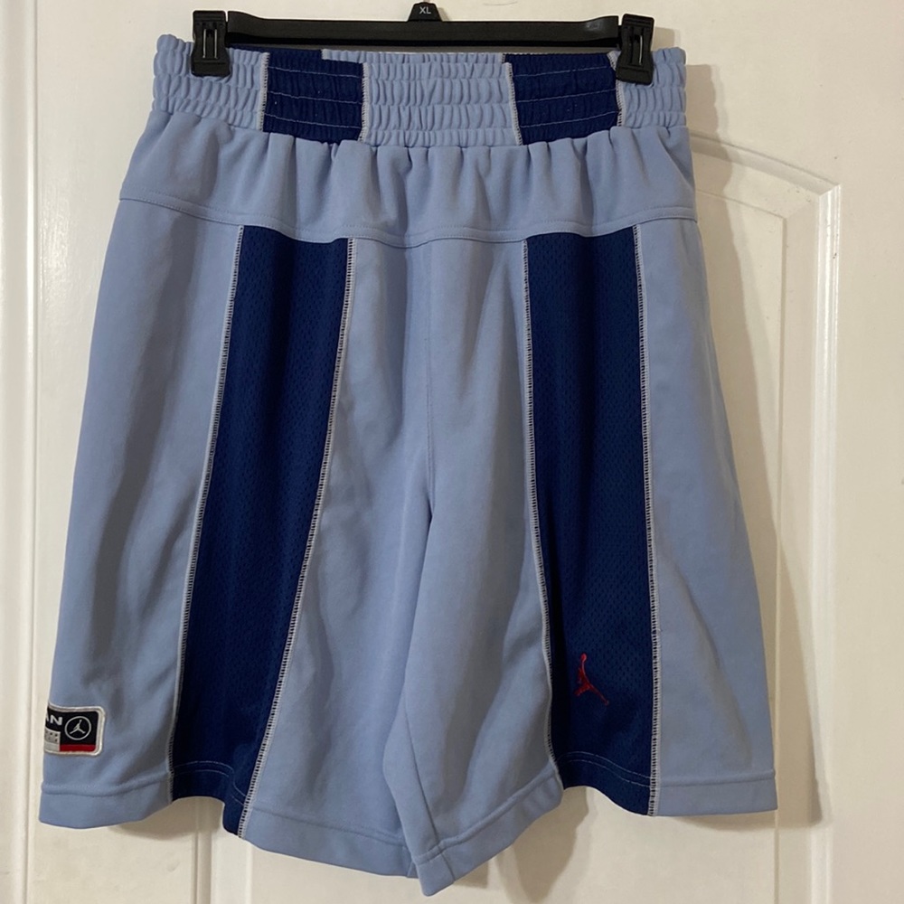 Men’s light blue Jordan basketball shorts